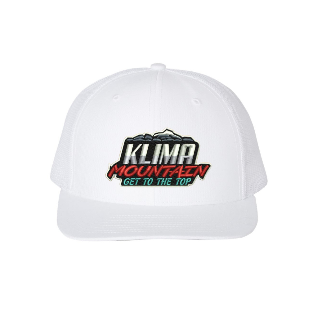 SNAPBACK CAP WHITE - KLIMA MOUNTAIN