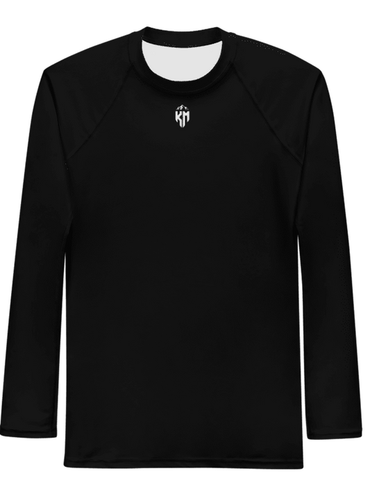 Klima Mountain Men's Slim Long-Sleeve Fitness Top Black