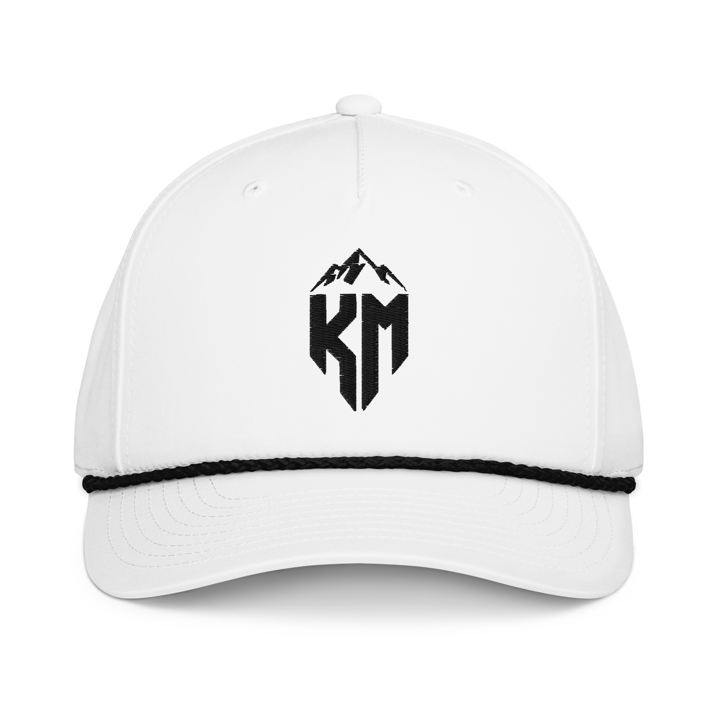 Klima Mountain White Five-Panel Classic Rope Cap