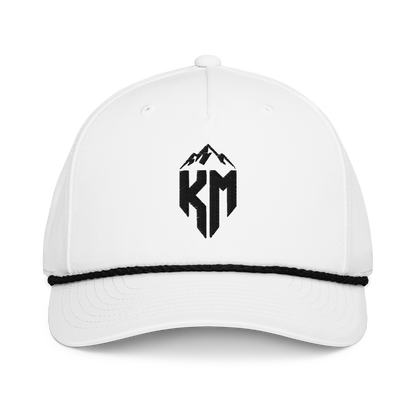 Klima Mountain White Five-Panel Classic Rope Cap